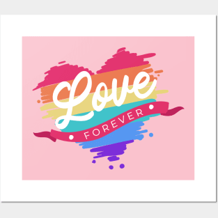 Love Forever Posters and Art